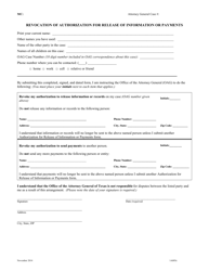 Form 1A005E Revocation of Authorization for Release of Information or Payments - Texas, Page 2