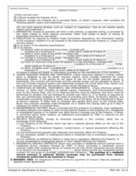 TREC Form 24-15 New Home Contract (Completed Construction) - Texas, Page 4