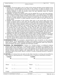 TREC Form 25-12 Farm and Ranch Contract - Texas, Page 7