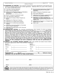 TREC Form 25-12 Farm and Ranch Contract - Texas, Page 8
