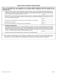 TREC Form RSC6-6 Annual Report by Residential Service Company - Texas, Page 5