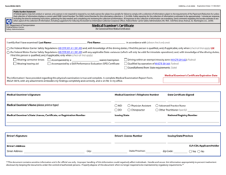 Form MCSA-5876 Download Fillable PDF or Fill Online Medical Examiner's