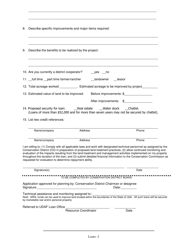 Application for Agriculture Resource Development Loan (Ardl) - Utah, Page 2
