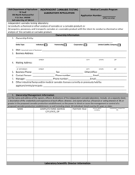 Independent Cannabis Testing Laboratory Application Checklist - Utah, Page 2