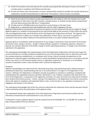 Medical Cannabis Processing Establishment Application Checklist - Utah, Page 4