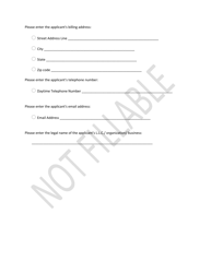 Sample Application - Product Registration - Utah, Page 2