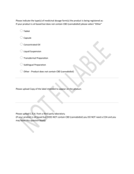 Sample Application - Product Registration - Utah, Page 6