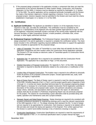 Instructions for Public Water System Construction Permit Application - Vermont, Page 6