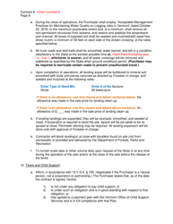 Timber Sale Contract Template - Vermont, Page 8