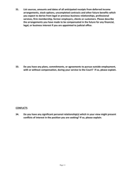 Application for Candidates for Magistrate - Vermont, Page 11