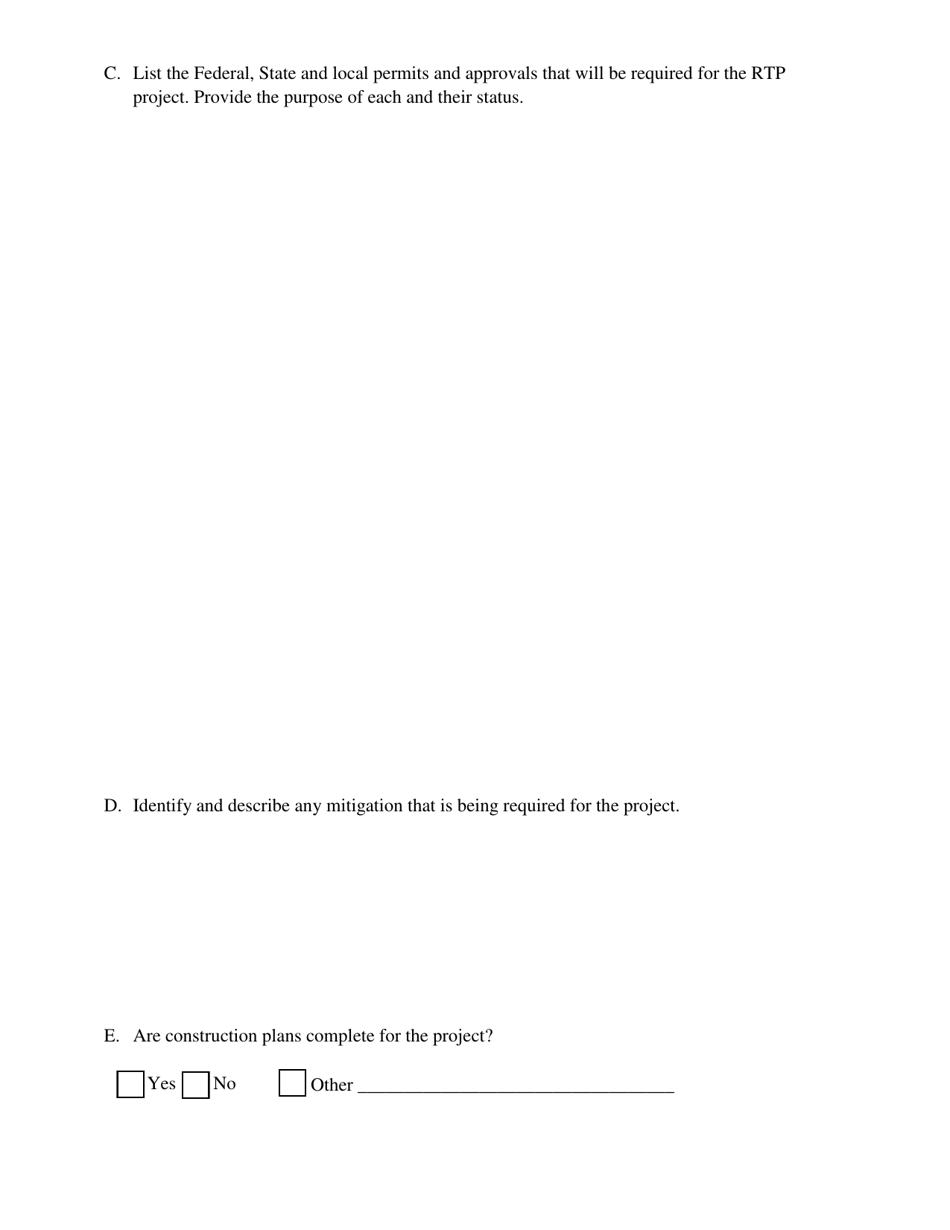 Form DCR199-195 Recreational Trails Program Application - Virginia, Page 8