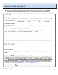 Form 032-08-0099-01 Renewal Application for a License to Operate a Children&#039;s Residential Facility (Crf) - Virginia, Page 12