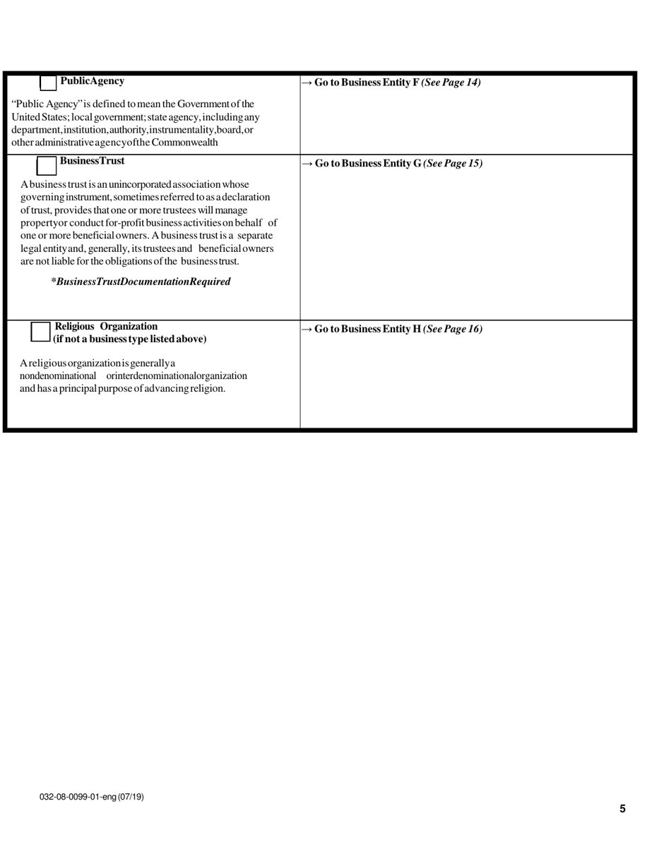 Form 032-08-0099-01 Renewal Application for a License to Operate a Childrens Residential Facility (Crf) - Virginia, Page 5