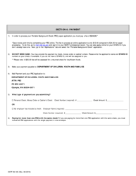 DCYF Form 09-165 Portable Background Check Application - Washington, Page 5