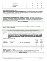 DCYF Form 14-444 Child Health and Education Tracking Screening Report - Washington (Oromo), Page 6