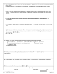 DCYF Form 15-286 Reference Questionnaire - Washington, Page 2
