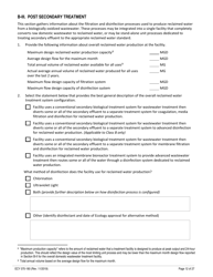 ECY Form 070-180 State Permit Application for the Generation, Distribution and Use of Reclaimed Water - Washington, Page 12