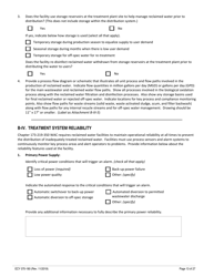 ECY Form 070-180 State Permit Application for the Generation, Distribution and Use of Reclaimed Water - Washington, Page 13
