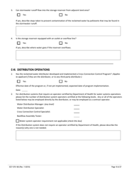 ECY Form 070-180 State Permit Application for the Generation, Distribution and Use of Reclaimed Water - Washington, Page 19