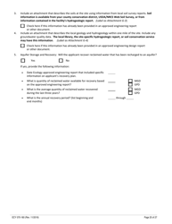 ECY Form 070-180 State Permit Application for the Generation, Distribution and Use of Reclaimed Water - Washington, Page 25
