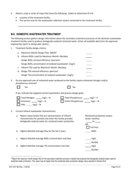 ECY Form 070-180 State Permit Application for the Generation, Distribution and Use of Reclaimed Water - Washington, Page 8