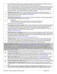 Forest Practices Application/Notification Instructions - Eastern Washington - Washington, Page 20