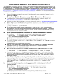 Forest Practices Application/Notification Instructions - Eastern Washington - Washington, Page 31