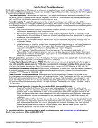 Forest Practices Application/Notification Instructions - Eastern Washington - Washington, Page 4