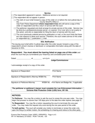 Form XR141 Extreme Risk Protection Order - Washington, Page 4
