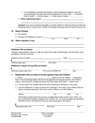 Form FL Divorce205 Petition to Invalidate (Annul) Marriage - Washington, Page 10