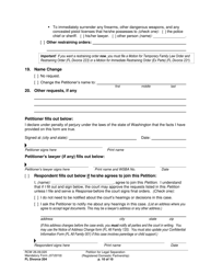 Form FL Divorce204 Petition for Legal Separation (Registered Domestic Partnership) - Washington, Page 10