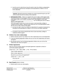 Form FL Divorce204 Petition for Legal Separation (Registered Domestic Partnership) - Washington, Page 6