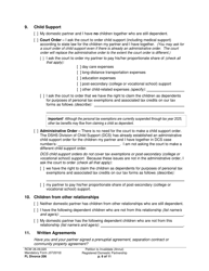 Form FL Divorce206 Petition to Invalidate (Annul) Registered Domestic Partnership - Washington, Page 6