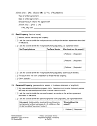 Form FL Divorce206 Petition to Invalidate (Annul) Registered Domestic Partnership - Washington, Page 7