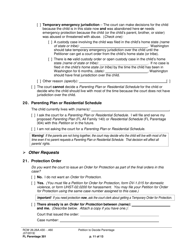 Form FL Parentage301 Petition to Decide Parentage - Washington, Page 11