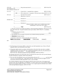 Form WPF CR84.0400 PSA Felony Judgment and Sentence - Parenting Sentencing Alternative (Fjs) - Washington, Page 5