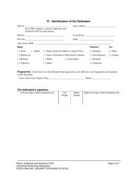 Form WPF CR84.0400 PSA Felony Judgment and Sentence - Parenting Sentencing Alternative (Fjs) - Washington, Page 9