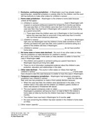 Form FL Non-Parent430 Findings and Conclusions on Non-parent Custody Petition - Washington, Page 4