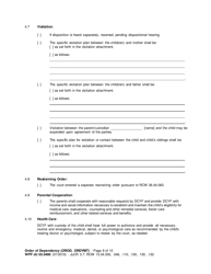 Form WPF JU03.0400 Order of Dependency (Orod) - Washington, Page 8