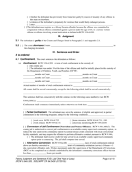Form WPF CR84.0400 J Felony Judgment and Sentence - Jail One Year or Less (Fjs) - Washington, Page 4