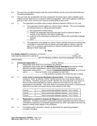 Form WPF JU07.1320 Deferred Disposition Order (Ordfd) - Washington, Page 2