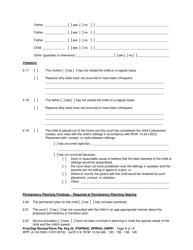 Form WPF JU03.0500 Order After Hearing: First Dependency Review/Dependency Review/Permanency Planning - Washington, Page 8