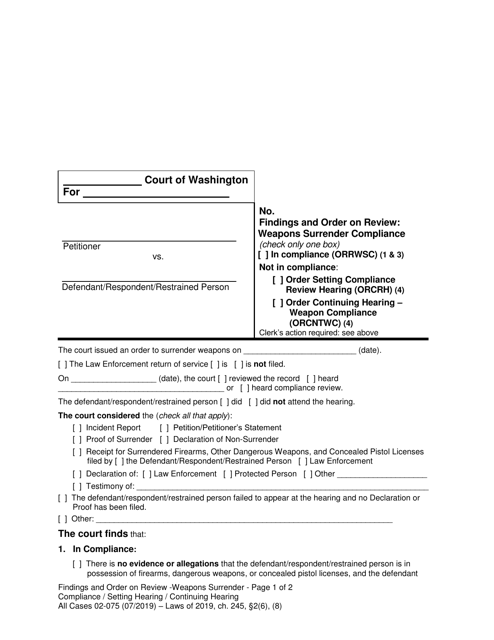 Form All Cases02-075  Printable Pdf