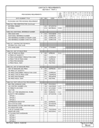 DD Form 1949-3 Section II Part 2 - Lsar Data Requirements (Pages 23 - 27 of 27), Page 2