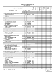 DD Form 1949-3 Section II Part 2 - Lsar Data Requirements (Pages 23 - 27 of 27), Page 4