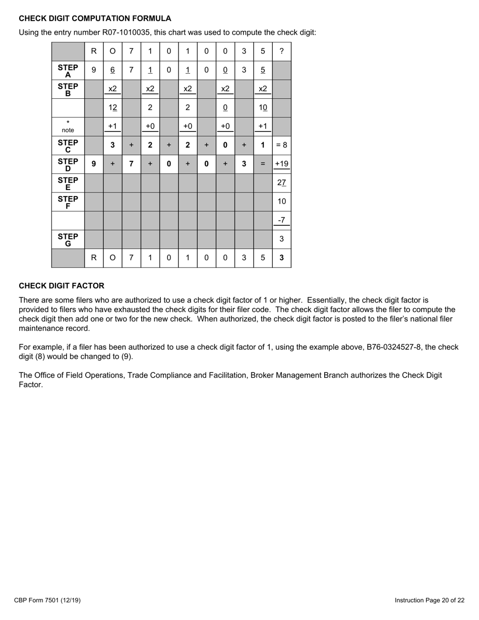 CBP Form 7501 Entry Summary, Page 23