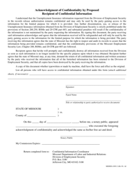 Form MODES-4385 Employer Records Release Authorization - Missouri, Page 2