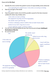 Pie Chart Worksheet With Examples: Responsibility and Health Anxiety, Page 2