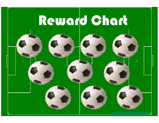Document preview: Football Reward Chart