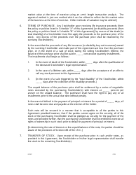 Corporate Cross Purchase Agreement Template, Page 5